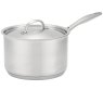 Profile Matte Stainless Steel Saucepan 18cm