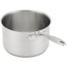 Profile Matte Stainless Steel Saucepan 20cm from the back