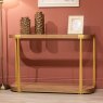Ellen Console Table Gold Lifestyle