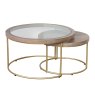 Ellen Coffee Tables (Set of 2) Gold