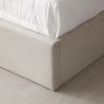 Danny Super King (160cm) Ottoman Bedstead Fabric Stone Base Close Up