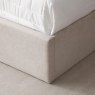 Danny Double (135cm) Ottoman Bedstead Fabric Stone Base Close Up