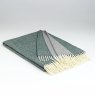 Supersoft Dublin Throw 145cm x 200cm Green