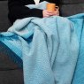 Collection Alaska Throw 145cm x 200cm Blue Lifestyle