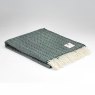 Heritage Spruce Herringbone Throw 145cm x 200cm Green
