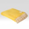 Heritage Sunshine Herringbone Throw 145cm x 200cm Yellow