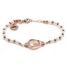 Bracelet With Pearls Rose Gold