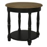 Jardin Side/Lamp Table Black Side View