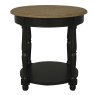 Jardin Side/Lamp Table Black Front View