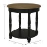 Jardin Side/Lamp Table Black Dimensions