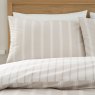 Bianca Fine Linens Ashford Stripe Reversible Double Duvet Cover Set Natural 2