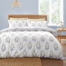 Bianca Fine Linens Eloise Floral Reversible King Duvet Cover Set Blue