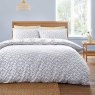 Bianca Fine Linens Eloise Floral Reversible King Duvet Cover Set Blue 2