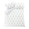 Bianca Fine Linens Eloise Floral Reversible King Duvet Cover Set Blue 4