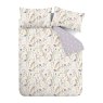 Catherine Lansfield Grasmere Floral Brushed Cotton Reversible Single Duvet Cover Set Green 4