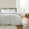 Bianca Fine Linens Thea Floral Superking Duvet Cover Set Green