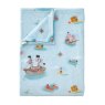 Belle & Boo Pirate Throw Reversible 150x200cm Blue 3