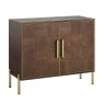 Grace 2 Door Sideboard Dark Wood