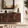 Grace 4 Door Sideboard Dark Wood Lifestyle