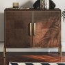 Grace 2 Door Sideboard Dark Wood Lifestyle