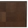 Grace 3 Door Sideboard Dark Wood Close up
