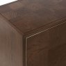 Grace 2 Door Large TV/Entertainment Unit Dark Wood Close Up
