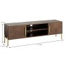 Grace 2 Door Large TV/Entertainment Unit Dark Wood Dimensions