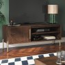 Grace 1 Door Small TV/Entertainment Unit Dark Wood Lifestyle