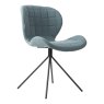 Wow Dining Chair Fabric Blue