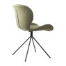 Wow Dining Chair Fabric Green Back