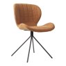Wow Dining Chair Fabric Camel