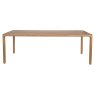 Storm 10 Person Rectangular Dining Table Natural Length View