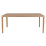 Storm 8 Person Rectangular Dining Table Natural Length View