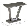 Lazzaro Console Table Graphite Dimensions