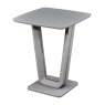Lazzaro Side/Lamp Table Light Grey