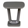 Lazzaro Side/Lamp Table Graphite Front View