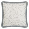 Sable Cushion 43cm x 43cm Natural & Blue