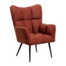 Castillon Armchair Fabric Rust