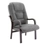 Skellig Orthopaedic Armchair Fabric Slate 1