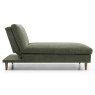 Crean Modular Single Chair Bed/Chaise Fabric Olive 2