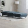 Crean Modular Single Chair Bed/Chaise Fabric Navy 4