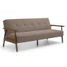 Guarda 3 Seater Sofa Bed Fabric Taupe