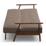 Guarda 3 Seater Sofa Bed Fabric Taupe 3