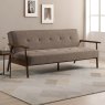 Guarda 3 Seater Sofa Bed Fabric Taupe 4