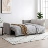 Tallin 3 Seater Sofa Bed With Chaise & Storage Fabric Natural Soft Boucle 6
