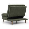 Crean Modular Chair Bed Without Arms Fabric Olive 3