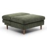 Crean Modular Chair Bed Without Arms Fabric Olive 4