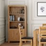 Billie 2 Door Display Cabinet Oak Lifestyle