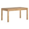 Billie 4-6 Person Extending Dining Table Oak Extended