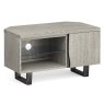 Brooklyn 1 Door Corner TV/Entertainment Unit Natural Grey